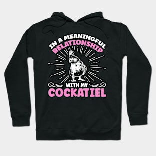 Cockatiel Parrot Bird Design for a Cockatiel birder Hoodie